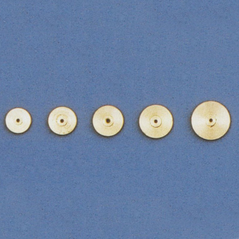 Klick zeigt Details von Seilscheibe Messing  8 mm