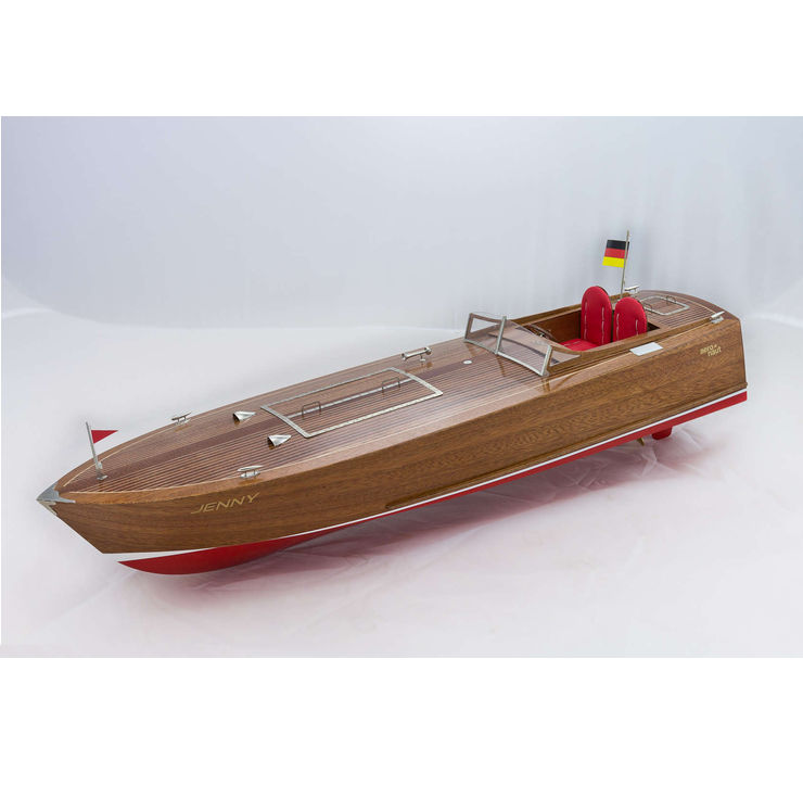 Klick zeigt Details von Bausatz Mahagoni-Sportboot Jenny M 1:10