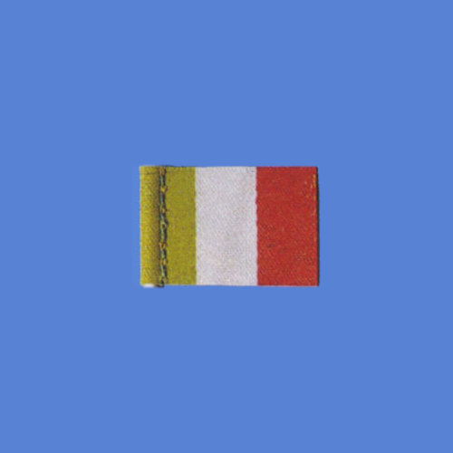 Klick zeigt Details von Flagge Italien, 20 x 30 mm
