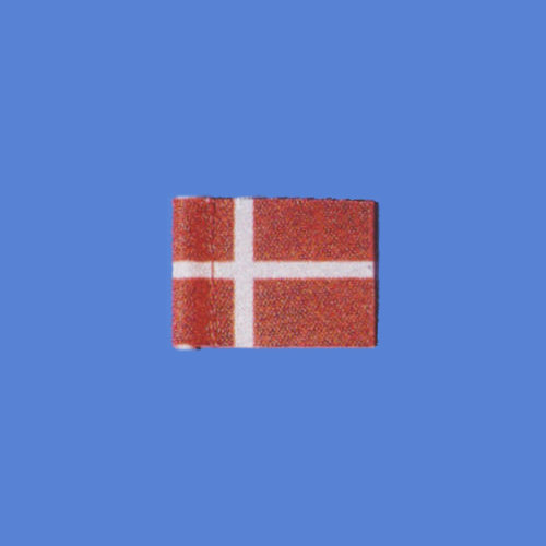 Klick zeigt Details von Flagge Dänemark, 20 x 30 mm