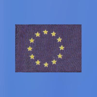 Klick zeigt Details von Flagge Europa, 40 x 60 mm
