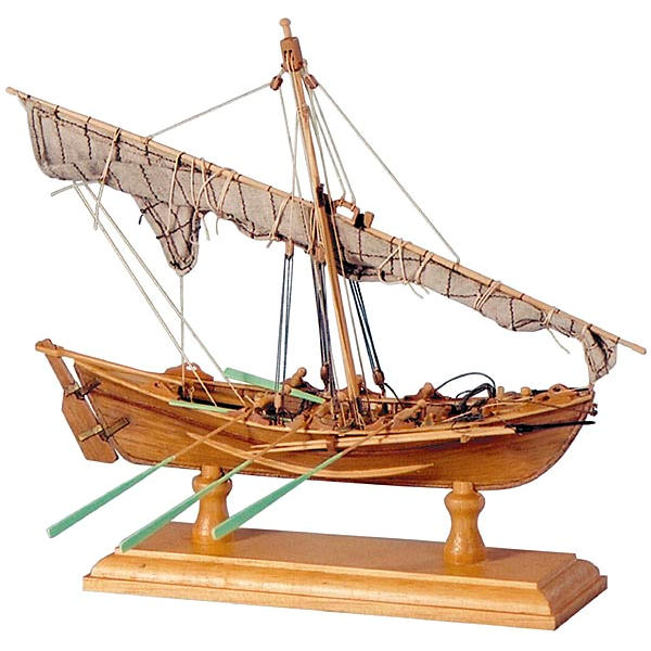Klick zeigt Details von Echtspant-Schiffsmodellbausatz Walfangboot des 18. Jahrhunderts - M 1:40