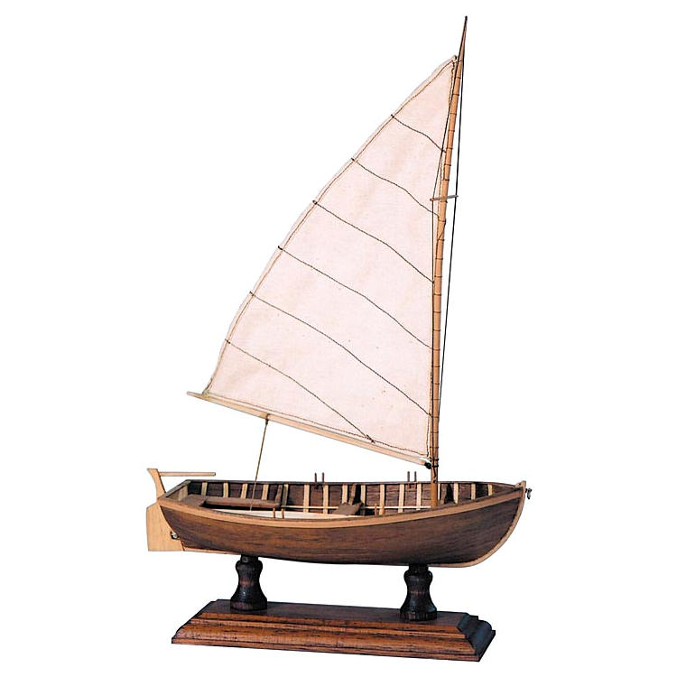 Klick zeigt Details von Echtspant-Schiffsmodellbausatz Dingi - M 1:25