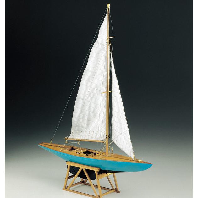 Klick zeigt Details von Modellbausatz Schiffsmodell 5.5 m Yacht - M 1:25