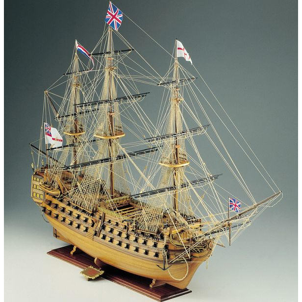 Klick zeigt Details von Schiffsmodellbaukit HMS Victory - 18. Jh. - M 1:98 (Corel)