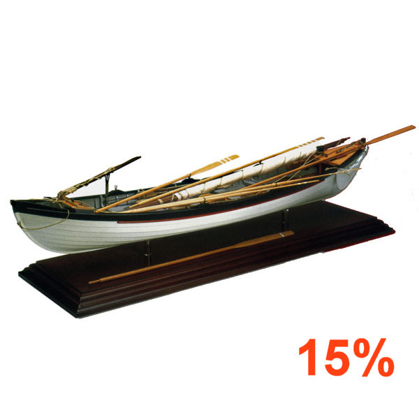 Klick zeigt Details von Modellbausatz Schiffsmodell Walfangboot/Harpunierboot von 1860 - M 1:16