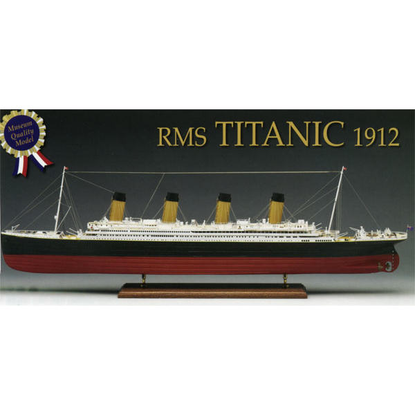 Klick zeigt Details von Modellbausatz Schiffsmodell Titanic - Passagierschiff von 1912 - M 1:250