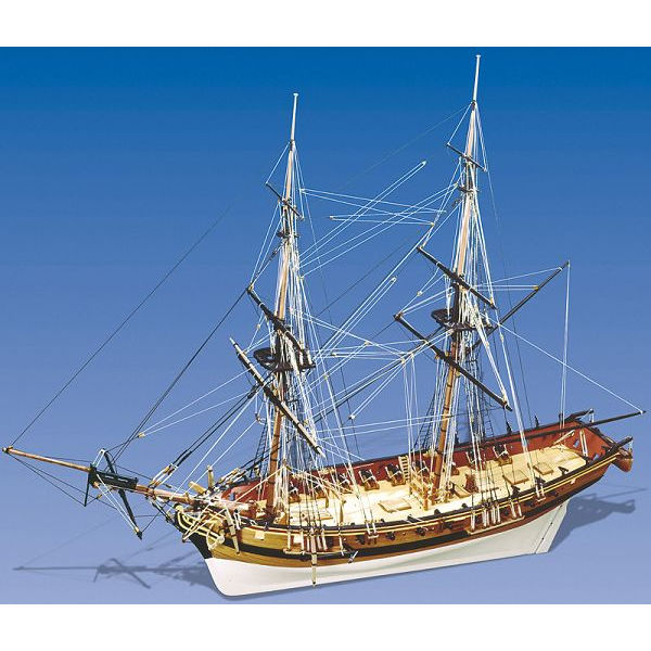 Klick zeigt Details von Schiffsmodellbausatz HMS Mars - 1781 - M 1:64