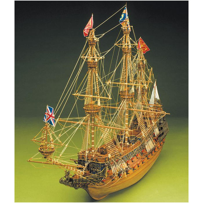 Klick zeigt Details von Modellbausatz Schiffsmodell Sovereign of the Seas - 17. Jh. - M 1:78