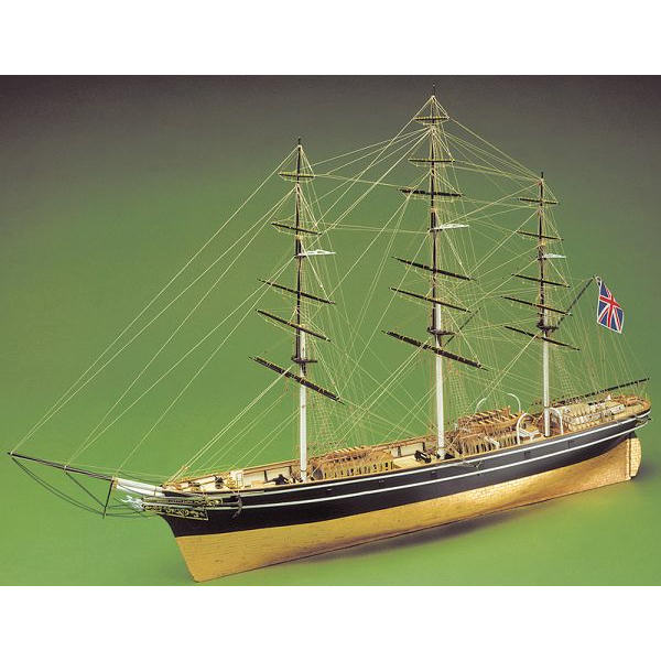 Klick zeigt Details von Modellbausatz Schiffsmodell Cutty Sark - Klipper von 1869 - 19. Jh. - M 1:78