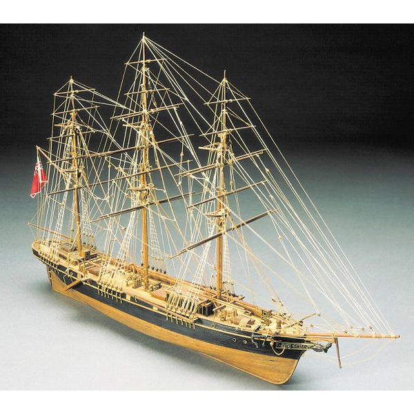 Klick zeigt Details von Modellbausatz Schiffsmodell Thermopylae - Teeklipper 19. Jh. - M 1:124