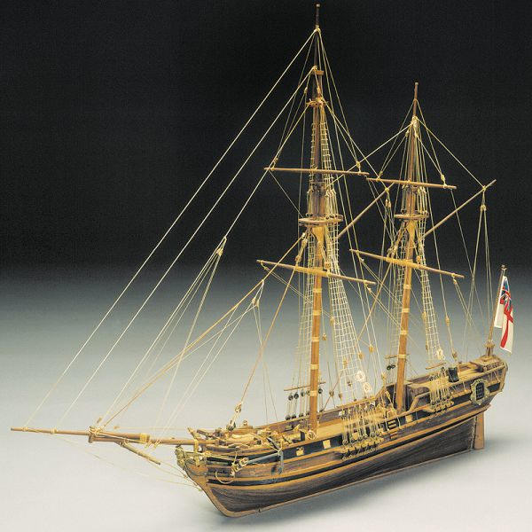 Klick zeigt Details von Modellbausatz Schiffsmodell Race Horse - 20. Jh. - M 1:47