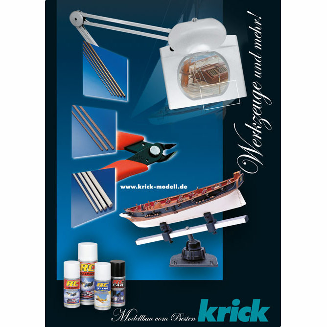 Klick zeigt Details von Krick Modellbau Werkzeug+Material Katalog