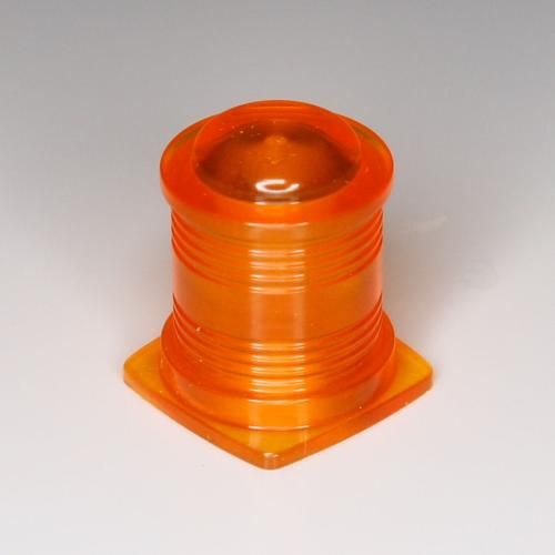 moderne Rundum- / Signallampe einfach orange - M 1:20
