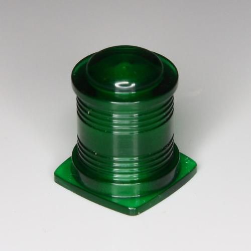 moderne Rundum- / Signallampe einfach grün - M 1:25 bis 1:30